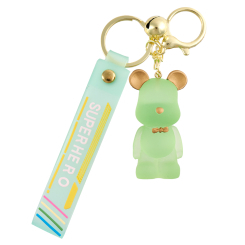 Брелоки - Брелок Brelok market Ведмедик прозорий зелений (2060000021137) Брелоки - Брелок Brelok market Ведмедик прозорий зелений (2060000021137)