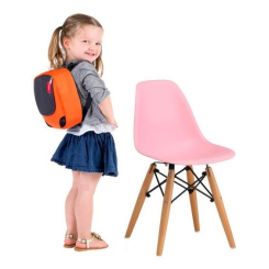 Дитячі меблі - Дитячий стілець Тауер Вaby SDM пластиковий Рожевий (hub_IQQz44081)