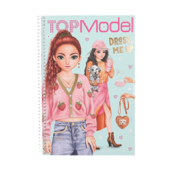 Товары для рисования - Раскраска с наклейками Top Model Одень меня (0413486)