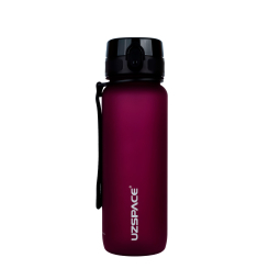 Пляшки для води - Пляшка для води Uzspace Frosted бордова 800 мл (6955482378786)