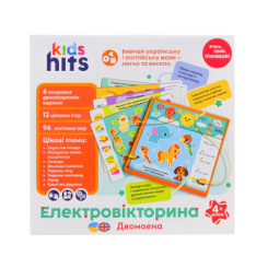 Обучающие игрушки -  Обучающая игра Kids Hits Электровикторина Двуязычная (KH55/002)