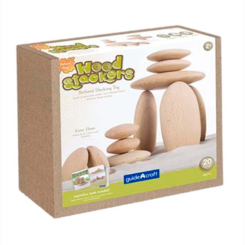 Розвивальні іграшки - Ігровий набір Guidecraft Natural Play Округлі камені (G6771)