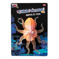Антистресс игрушки - Игрушка-антистресс Monster Gum Подводные тайны Осьминог оранжевый (ST069315/16/4)