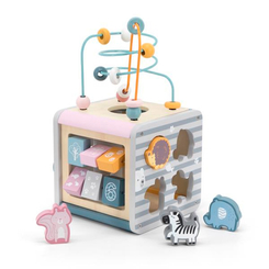 Розвивальні іграшки - Ігровий куб Viga Toys PolarB Кубик 5 в 1 (44030)