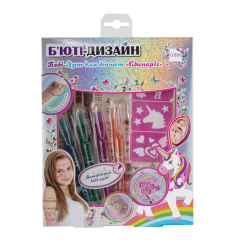 Косметика - Набір для боді-арта Lukky Єдиноріг (T20729)