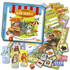 Настольные игры - Игра Бизнес. Лесной магазин MKB0108