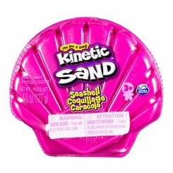 Антистрес іграшки - Кінетичний пісок Kinetic Sand Рожева мушля (71482P)