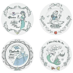 Чашки, стаканы - Набор тарелок ABYstyle Disney Princesses (ABYTAB007)