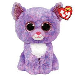 М'які тварини - М'яка іграшка TY Beanie boo's Лавандове кошеня Кессіді 15 см (36248)