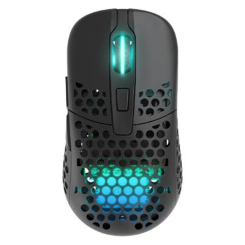 Клавіатура і миші - Мишка Cherry Xtrfy M42 WL/USB-A RGB чорний (M42W-RGB-BLACK)