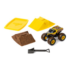 Автотреки - Трек Monster jam Monster dirt Землекрушитель с кинетическим песком (6045198-1)