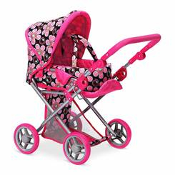 Транспорт и питомцы - Игрушечная коляска TODSY Mary 2 в 1 цветочная (9346FL) Транспорт и питомцы - Игрушечная коляска TODSY Mary 2 в 1 цветочная (9346FL)