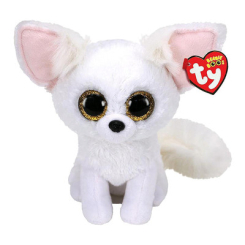Мягкие животные - Мягкая игрушка TY Beanie boo's Белая лиса Фенек 15 см (36225)