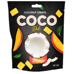 Сладости - Чипсы кокосовые Coco Deli из манго 30 гр (4820143390884)