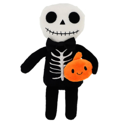 Персонажи мультфильмов - Мягкая игрушка Keel toys Keeleco Halloween Pals Друзья Скелет с тыквой 16 см (EH3530/2)