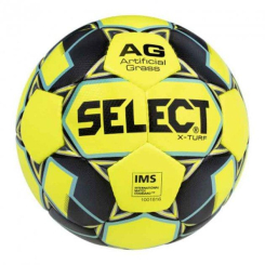 Спортивные активные игры - Мяч футбольный Select X-Turf желто-серый Уни 5 86512-010 5