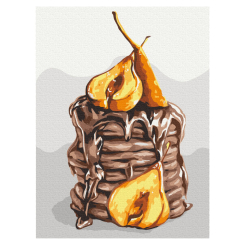 Товари для малювання - Картина за номерами Brushme Грушева насолода 40 x 30 см (RBS53588) Товари для малювання - Картина за номерами Brushme Грушева насолода 40 x 30 см (RBS53588)