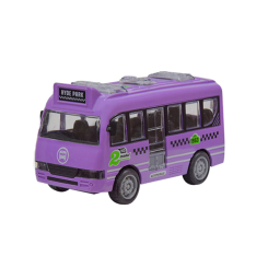 Транспорт и спецтехника - Автомодель Автопром Автобус фиолетовый (AP7476/3)