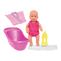 Пупси - Міні пупс New Baby Born з ванночкою Simba (5033218)