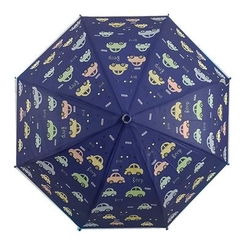 Зонты и дождевики - Зонтик Shantou Jinxing Машинки со свистком синий (UM5492-1)