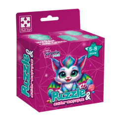 Пазли - Пазли Vladi Toys Кольоровий дракончик 180 деталей (VT8030-05)