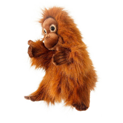 М'які тварини - М'яка іграшка Hansa Малюк Орангутанг 25 см (4806021940389)