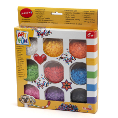 Наборы для творчества - Набор бусин Simba для термомозаики 9 цветов (6374656)