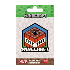 Наборы для творчества - Наклейка 2D Yes Minecraft TNT (708508)