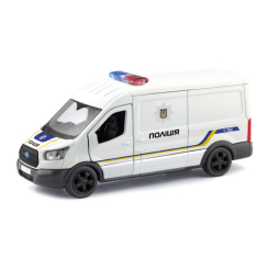 Транспорт и спецтехника - Автомодель TechnoDrive Ford Transit Van Полиция (250343U)