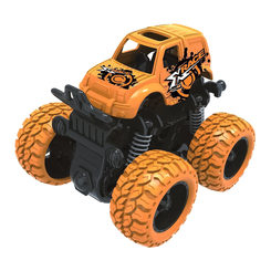 Автомоделі - Машинка Funky Toys Позашляховик 4x4 помаранчевий інерційний (60004)