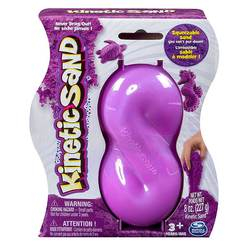 Антистресс игрушки - Кинетический песок для детского творчества Kinetic Sand Neon фиолетовый 227 г (71401P-1)