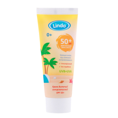 Товары по уходу - Крем детский Lindo Солнцезащитный SPF 50 (4826721517575)