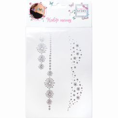 Косметика - Набор тату Lukky Цветочная метель (T21488)