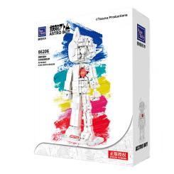 Конструктори з унікальними деталями - Конструктор Pantasy Astro Boy Біла версія 1300 елементів (86206)