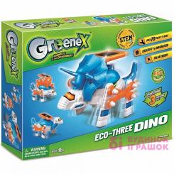 Научные игры, фокусы и опыты - Набор для исследований Amazing Toys Greenex Три эко-дино (36523А)