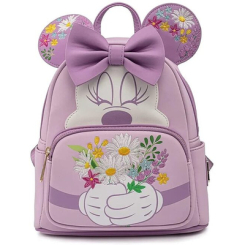 Рюкзаки и сумки - Рюкзак Loungefly Disney Minnie holding flowers mini (WDBK1763)
