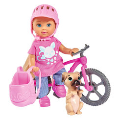 Куклы - Кукольный набор Steffi & Evi Love Холидей на велосипеде (5733273)