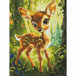 Товары для рисования - Алмазная мозаика Brushme Олененок (RDBS7011)