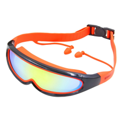 Для пляжа и плавания - Очки-маска для плавания с берушами SPDO 89S-A FDSO Черно-оранжевый (60508306) (394440730)