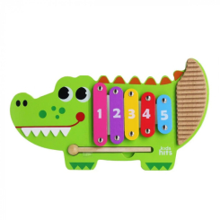 Розвивальні іграшки - Дерев'яна іграшка Kids Hits Крокодил (KH20/018)