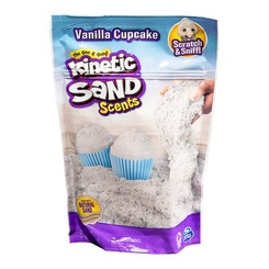 Антистресс игрушки - Кинетический песок Kinetic Sand Ванильный кекс ароматизированный (71473V)