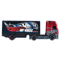 Транспорт і спецтехніка - Вантажівка-трейлер Hot Wheels Track stars Мерседес-бенц Актрос (BFM60/GRV14)