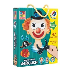 Настольные игры - Настольная игра Vladi Toys Фейсики на магнитах на русском (VT3702-09)