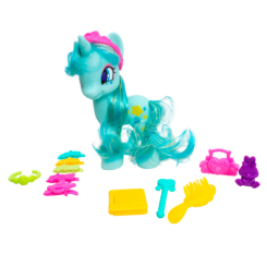 Фигурки персонажей - Игровой набор Maya toys Единорог с аксессуарами бирюзовый (63811D)