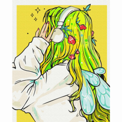 Товари для малювання - Картина за номерами Brushme Playlist феї (BS53520)