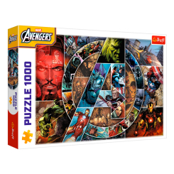 Пазли - Пазл Trefl Marvel Heroes Месники 1000 елементів (10934)