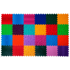 Развивающие коврики - Массажный коврик Ortek Пазлы 24 элемента (2000000112749)