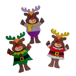 Наборы для творчества - Набор для творчества Apli Krapli Сделай сам Олени (НФ2-02) Наборы для творчества - Набор для творчества Apli Krapli Сделай сам Олени (НФ2-02)