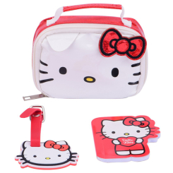 Пенали та гаманці - Сумка-сюрприз Sbabam Hello Kitty Маленька модниця Мандрівниця Блокнотик й адресна бирка для багажу (160/CN23/5)