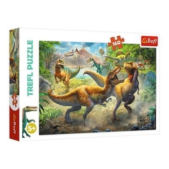 Пазли - Пазли Trefl Боротьба тиранозаврів (15360)